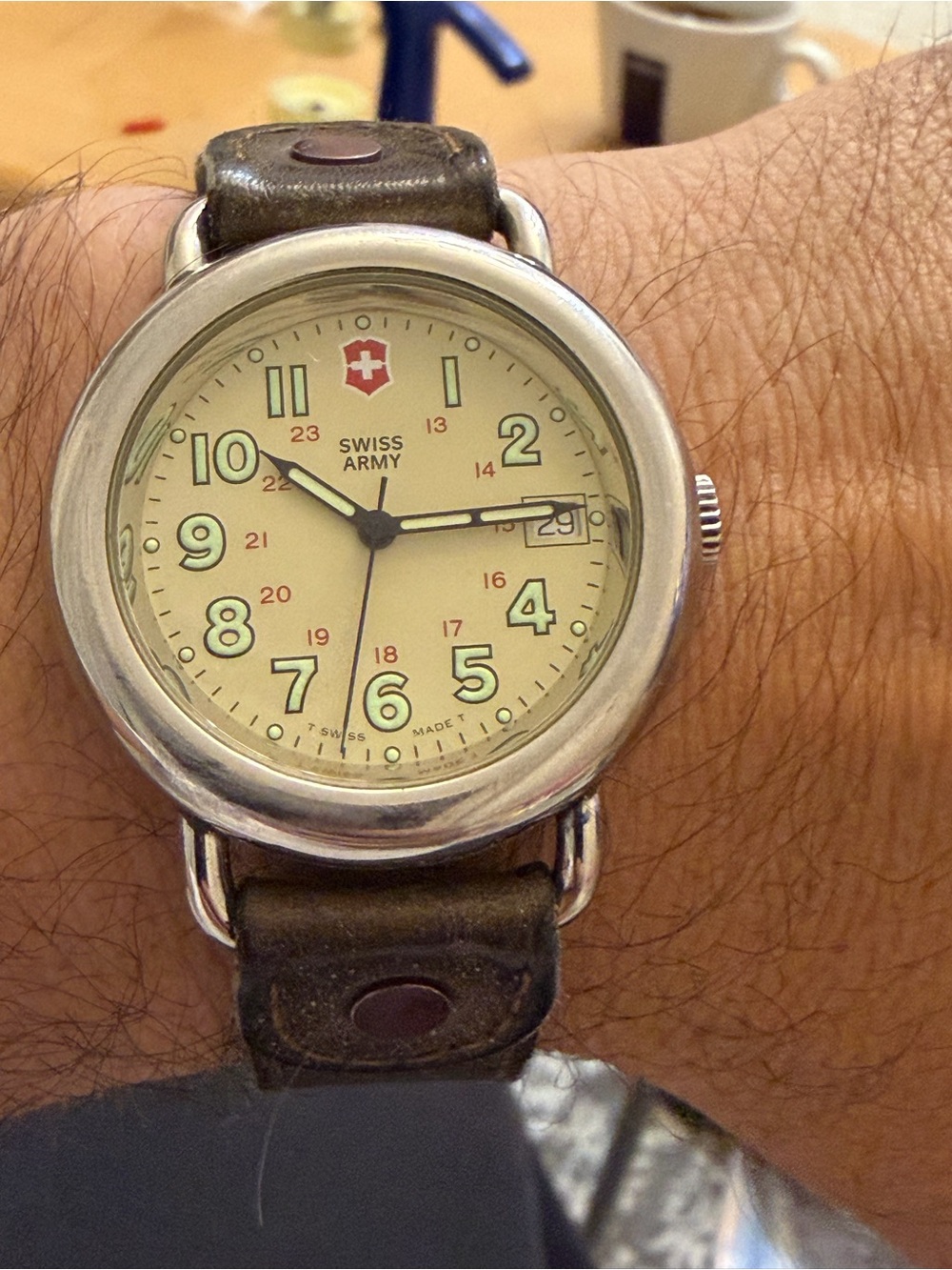 Vintage Victorinox Swiss Army Cavalry Men's Field Men’s Watch 37mm Swiss Made